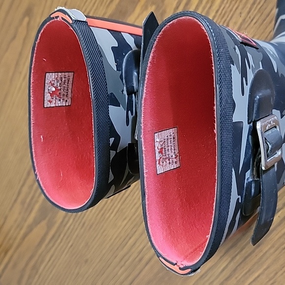 Joules Shark Boots Unisex Wellies - Picture 7 of 9